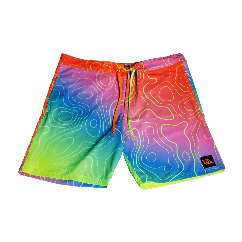 Orange Disolution Boardshorts – PFM Gear